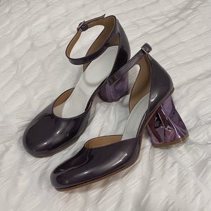 MAISON MARGIELA patent leather heels